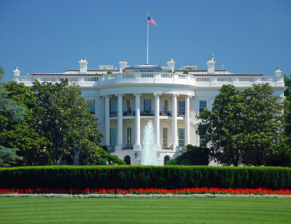 The White House at Washington, DC